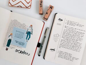 Minimal bullet journal