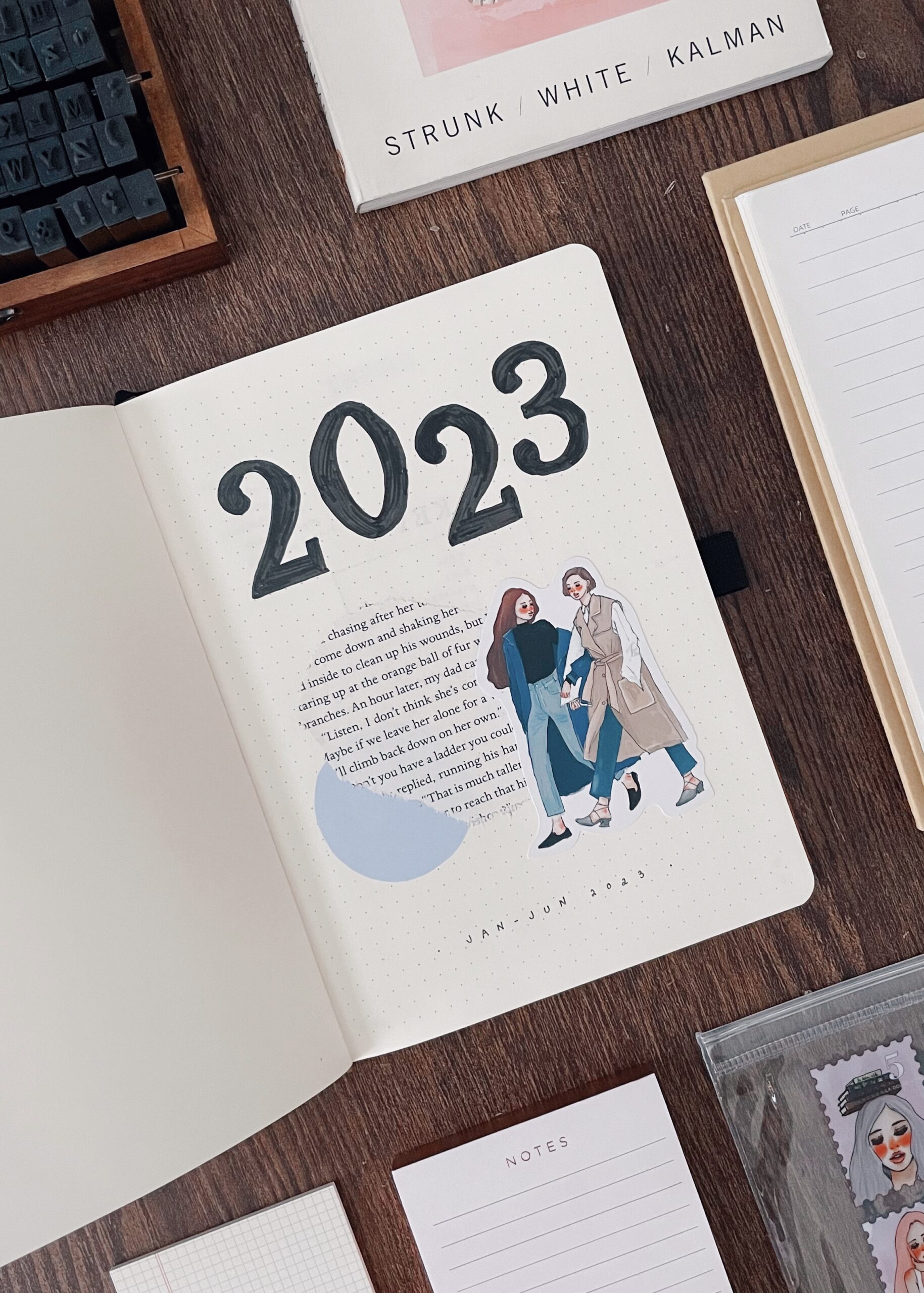 My 2023 Bullet Journal Setup