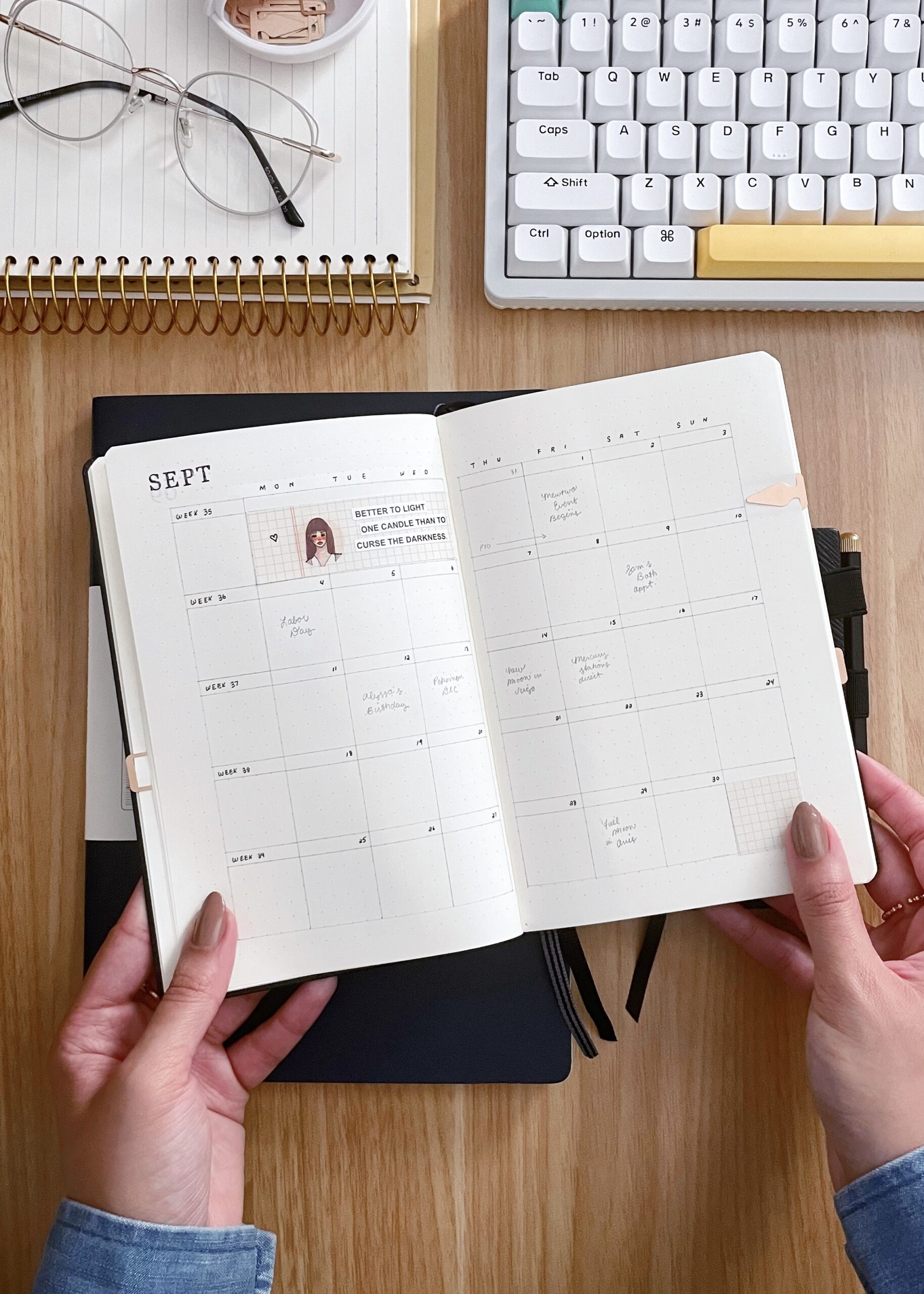 seasonal bullet journal